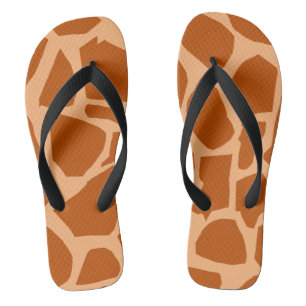 Giraffe Textur Flip Flops Badesandalen