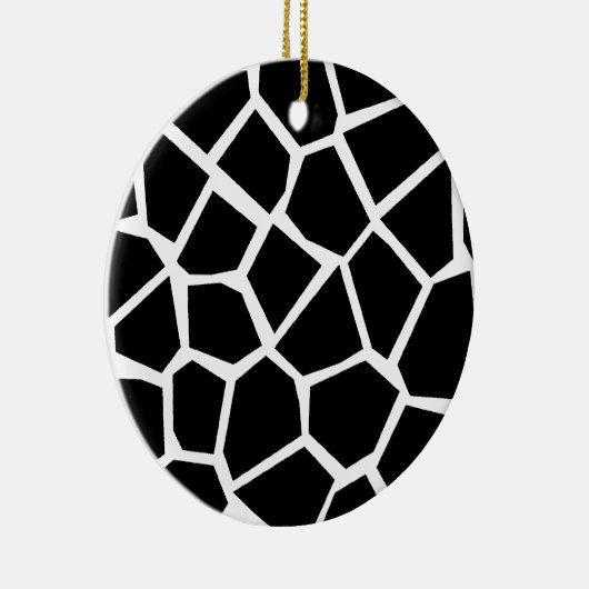 Giraffe Texture Keramikornament (Rechts)