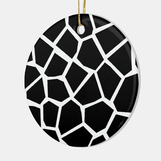 Giraffe Texture Keramikornament (Links)