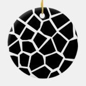 Giraffe Texture Keramikornament (Hinten)