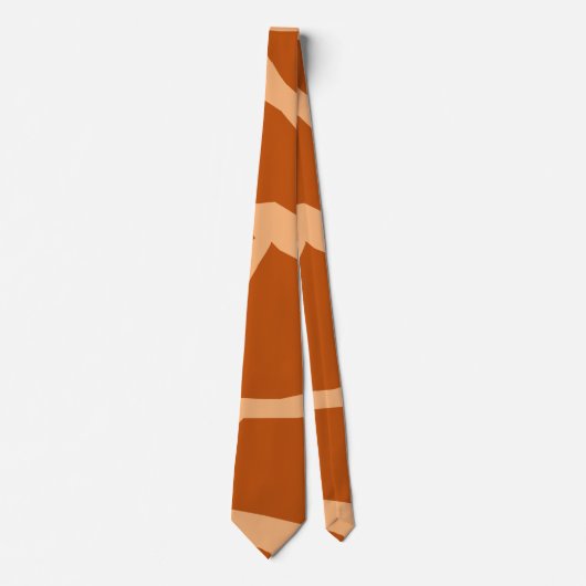 Giraffe Texture Krawatte (Vorderseite)