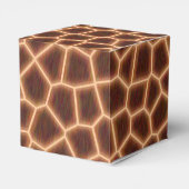 Giraffe Themed Gastgeschenk Boxes Geschenkschachtel (Rückseite)