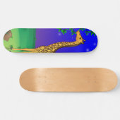 Giraffe Themed Skateboard (Horizontal)
