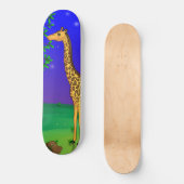 Giraffe Themed Skateboard (Vorderseite)