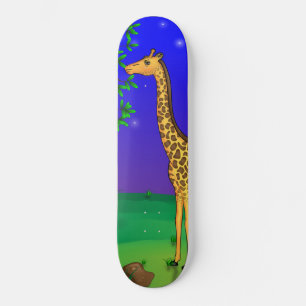 Giraffe Themed Skateboard