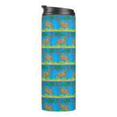 Giraffe - Thermobecher Thermosbecher (Nach rechts gedreht)