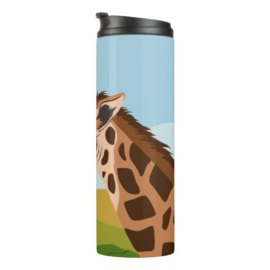 Giraffe Thermosbecher (Nach rechts gedreht)
