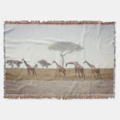 Giraffe Throw Blanket Decke (Vorderseite)
