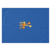 Giraffe tief blau tischdecke (Vorderseite (Horizontal))