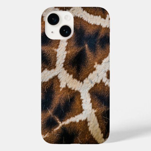 Giraffe Tier Fell Haut Textur wild Leder Muster Case-Mate iPhone Hülle (Rückseite)