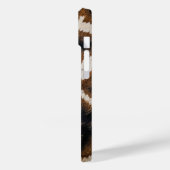 Giraffe Tier Fell Haut Textur wild Leder Muster Case-Mate iPhone Hülle (Rückseite / Links)