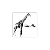 GIRAFFE TIER GUMMISTEMPEL (Prägung)