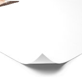 Giraffe Tier Natur Wildtier süßes Tier Poster (Ecke)