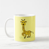 Giraffe Tier Süß Kaffeetasse (Links)