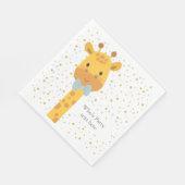 Giraffe, Tierdarstellung Serviette (Ecke)