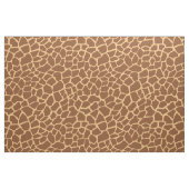 Giraffe, Tierdruckbraun und gelbes Muster Stoff (Fat Quarter (45,7 x 55,9 cm))