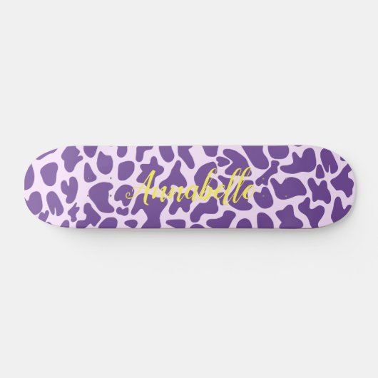 Giraffe Tierdrucke Benutzerdefiniertes Skateboard (Horizontal)