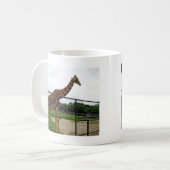 Giraffe Tierfotografie Kaffeetasse (Vorderseite Links)