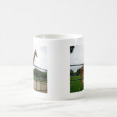 Giraffe Tierfotografie Kaffeetasse (Mittel)
