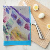 Giraffe tierische Liebe Sie Frauen Name Kunstteppi Geschirrtuch (Viertel Falte)