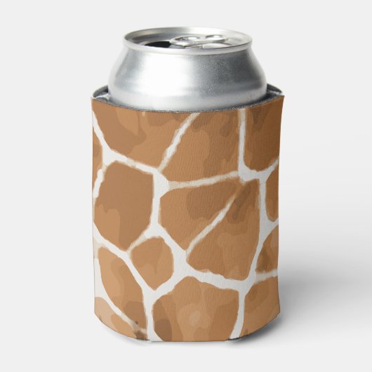 Giraffe Tiermuster Dosenkühler (Kanne Vorderseite)