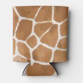 Giraffe Tiermuster Dosenkühler (Vorderseite)