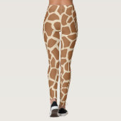 Giraffe Tiermuster Leggings (Rückseite)