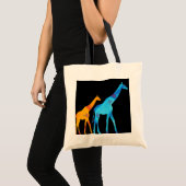 Giraffe Tote Bag Tragetasche (Vorderseite (Produkt))