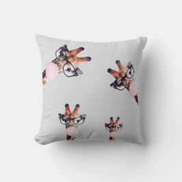 GIRAFFE TRAINGGASEN, DIE EIN PINKBUBBLEGUM BLÖTEN KISSEN