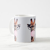 GIRAFFE TRAINGGLASSEN KAFFEE TASSE (Vorderseite Links)