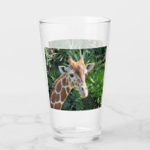 Giraffe - Trinkglas - Shaker-Glas