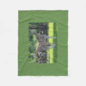 Giraffe Twins Niedlich Personalize Destiny's Fleecedecke (Vorderseite)