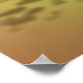 GIRAFFE TWISTER LIEBE TRIANGEL GERAHMTER DRUCK POSTER (Ecke)