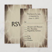 Giraffe UAWG RSVP Karte (Vorne/Hinten)