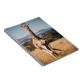 GIRAFFE UMGEBEN VON BROWN GRASS NOTIZBLOCK (Rechte Seite)