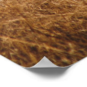 GIRAFFE UMGEBEN VON BROWN GRASS POSTER (Ecke)