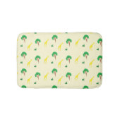 Giraffe und Baummuster Badematte (Vorderseite)