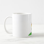 Giraffe und eine Zebra-Tasse Kaffeetasse (Links)