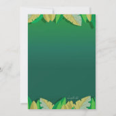 Giraffe und Einladung (Rückseite)