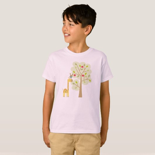 Giraffe und Häschen T-Shirt (Vorne ganz)