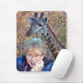 Giraffe und Jean Mousepad (Mit Mouse)