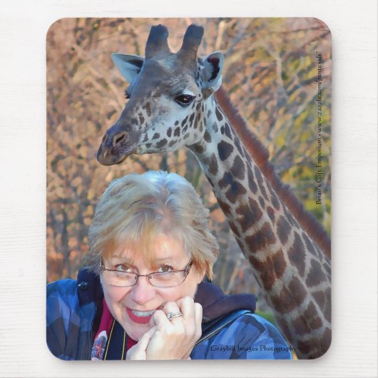Giraffe und Jean Mousepad (Vorne)
