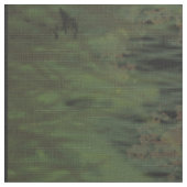 Giraffe und Mond | Baumwollgewebe nach Maß Stoff (Nahaufnahme)