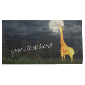 Giraffe und Mond | Pair Custom Pair of Pillowcases Kissenbezug (Vorderseite-Rechts)