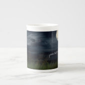 Giraffe und Moon Custom Jumbo Tasse / Knochen Chin (Vorderseite)