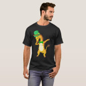 Giraffe und Patricks-Tag T-Shirt (Vorne ganz)