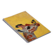 GIRAFFE UND SCHMETTERLING NOTIZBLOCK (Rechte Seite)
