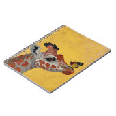 GIRAFFE UND SCHMETTERLING NOTIZBLOCK (Linke Seite)