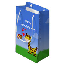 Giraffe und Schmetterling-Valentinstag