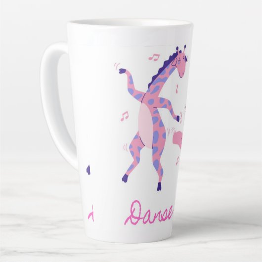 Giraffe und Tasse (Linke Ecke)